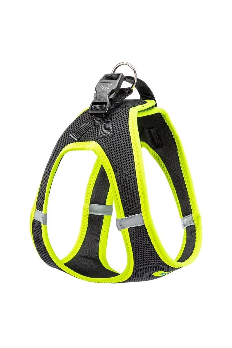 Arnés Ferplast Kaori P L Harness Black Yellow