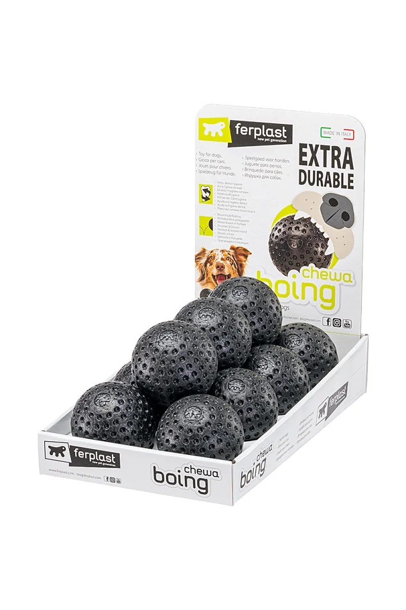 Ferplast Pelota Chewa Boing Large Display 11Uds